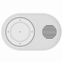 SPS-A100M Hanwha Vision Audio Beacon / IP Speaker / Microphone / LED Combo