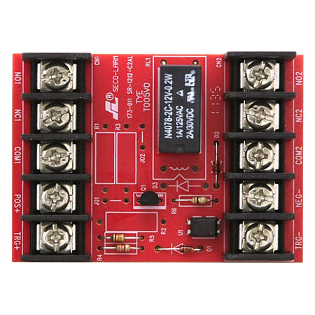 SR-1212-C2ALQ Seco-Larm High-Sensitivity Low Current Draw Trigger Input Voltage of 3~24 VDC