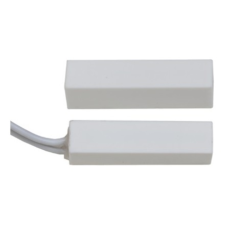 SS-40-WH-10 Tane Alarm 3/8 x 1 1/4 rectangle w/adhesive 1