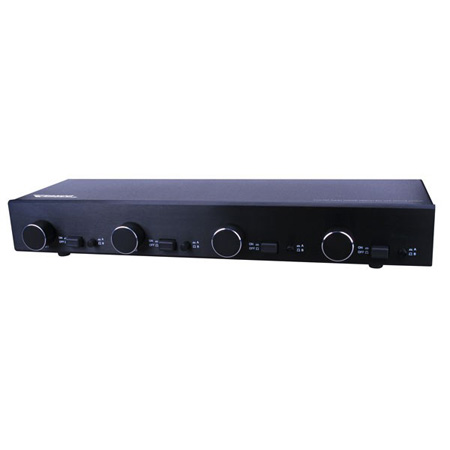 SS4V Vanco Four Pair Stereo Speaker Selector Box with Volume Control