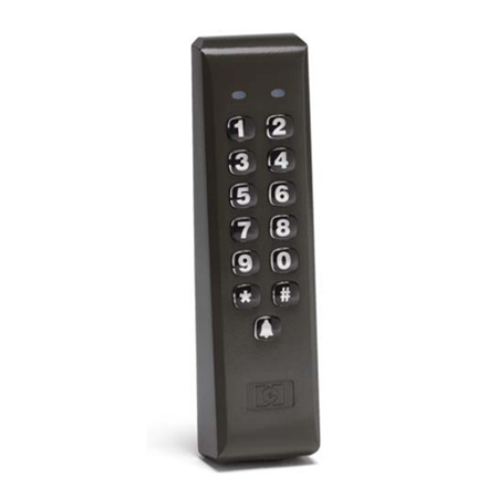 SSW-iLM-BZ Linear SSW Series iLM Style Mullion-mount Backlit Access Control Keypad