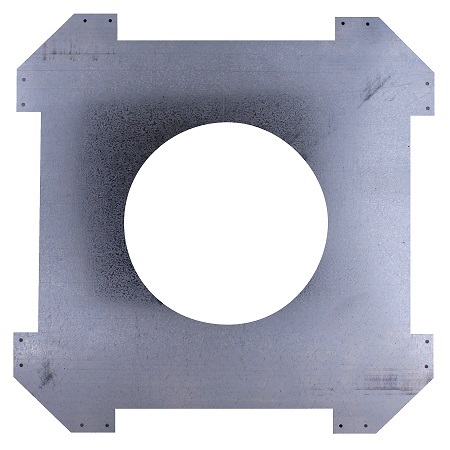 BRC6F Speco Technologies In-Ceiling Bracket for 6" Speaker (Pair) 8 3/8" cutout dim.