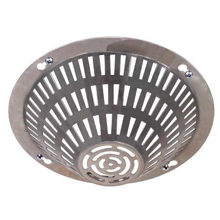 STI-8200-SS STI Smoke Detector Damage Stopper Flush Mount Stainless Steel - 8" H x 8" W x 3" D