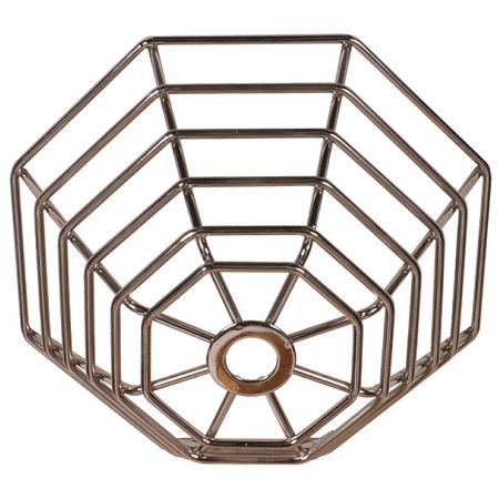 STI-9604-SS STI Steel Web Stopper for Mini Smoke Detectors Flush Mount - Stainless Steel - 7" H x 7" W x 3.25" D