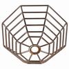 Show product details for STI-9604-SS STI Steel Web Stopper for Mini Smoke Detectors Flush Mount - Stainless Steel - 7" H x 7" W x 3.25" D