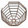 Show product details for STI-9605-SS STI Steel Web Stopper, for Mini Smoke Detectors, Surface Mount - Stainless Steel - 7.125" H x 7.125" W x 4.5" D