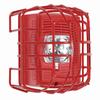 Show product details for STI-9708-R STI Strobe Wire Guard - Surface Mount - 7.49" H x 6.74" W x 6.09" D - Red