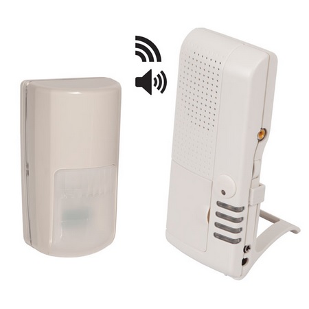 STI-V34760 STI Wireless Outdoor Motion Detector Alert with Voice Receiver