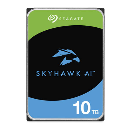 [DISCONTINUED] ST10000VE0008 Seagate SkyHawk AI Surveillance Grade Hard Drive 6Gb/s 256MB Cache 3.5" CMR Helium - 10TB