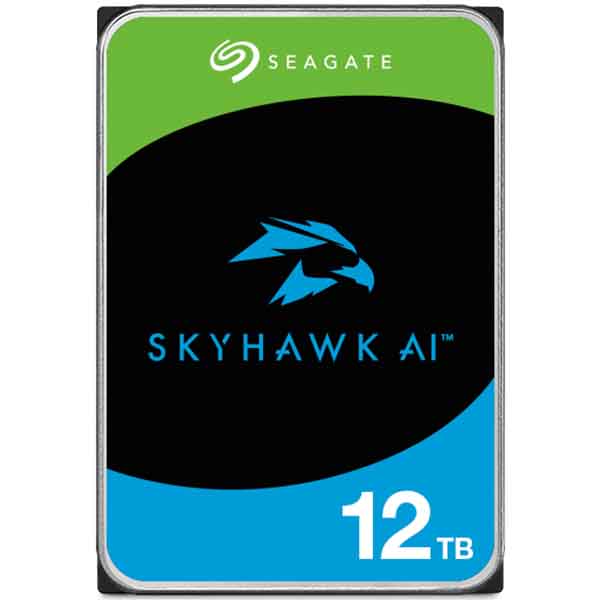 ST12000VE003 Seagate SkyHawk AI Surveillance Grade Hard Drive 6Gb/s 512MB Cache 3.5" CMR Helium - 12TB