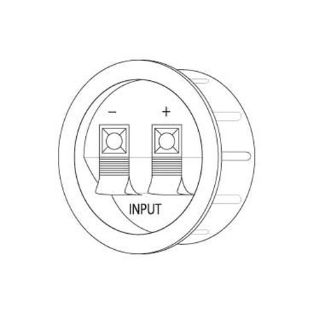 Vanco Round Cup Speaker Terminals