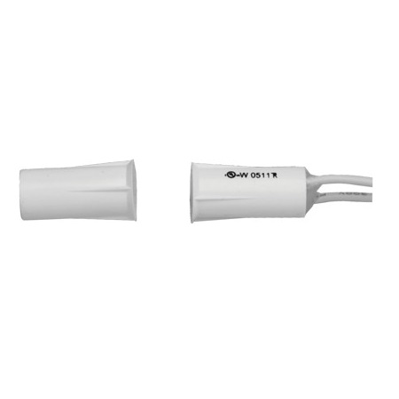 STB-10WH-10 Tane Alarm Recessed Stubby Type Contact 3/8" x 3/4" - Pack of 10