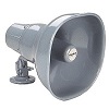 Show product details for STH-15S-ULC Cooper Wheelock SUPERVISED HORN,ADJUSTABLE MOUNTING, 15W,25/70V,GRY,ULC