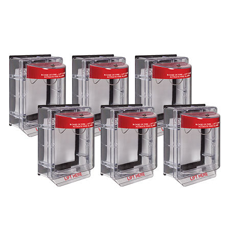 STI-3150CP6 STI Weather Stopper without Horn with Spacer - Clear - 6 Pack