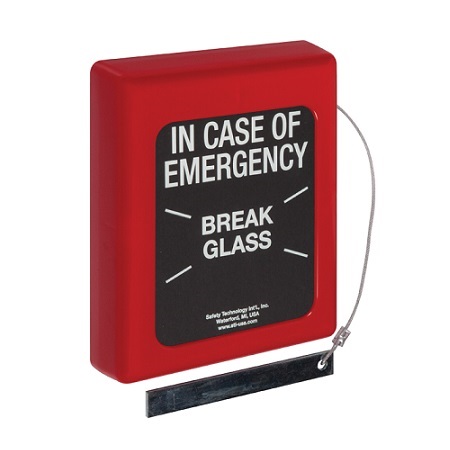 STI-4100EM STI Emergency Break Glass Stopper - Large