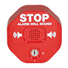 Show product details for STI-6400 STI Exit Stopper Multifunction Door Alarm - Red