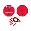 STI-6404-2017 STI Exit Stopper for Double Door with Remote Horn - Red