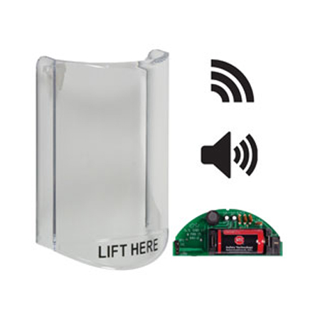 STI-6517B STI Wireless Stopper Station Shield with Cover Sound and Transmitter