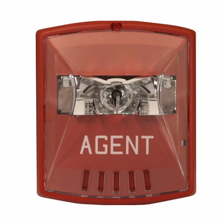 STR-AL Cooper Wheelock STR,RED, 2W,WALL,12/24V,8CD,ALERT
