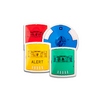 Show product details for STRC-AB Cooper Wheelock STR,RED,2W,CEILING, 12/24V,8CD,AGENT,BLUE