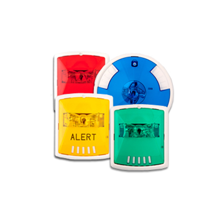 STRC-NA Cooper Wheelock STR,RED,2W,CEILING,12/24V, 8CD,NO LTR,AMBER