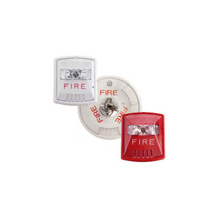 STRC Cooper Wheelock STR,RED,2W,CEILING, 12/24V,8CD