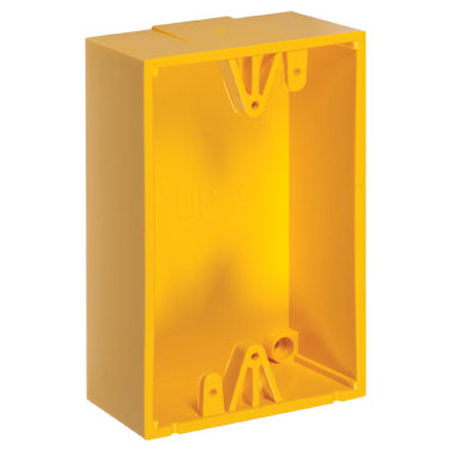 KIT-71100A-Y STI Back Box for Switch Configuration 2, 5, 8 and 9 - Yellow
