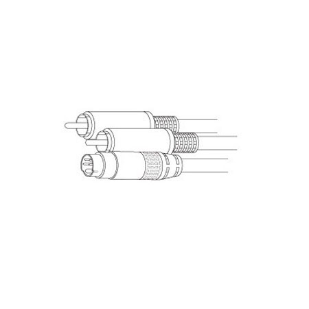 Vanco Dual RCA and S-Video Cable