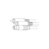 Show product details for SVHSA6X Vanco Cable S-Video with Dual RCA 6ft