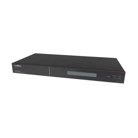 SW-610-24P-R Luxul 24 Gigabit PoE Ports + 4 10 Gigabit SFP+ Ports 370W Total Budget L3 Managed Rackmount PoE Switch