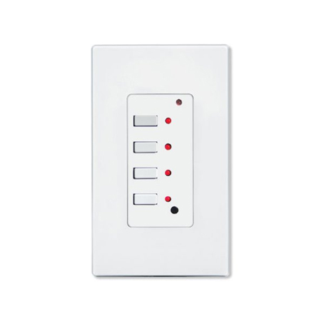 SWX-KPT4-W SimpleWorx Keypad Transmitter Wall Mount - White