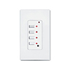Show product details for SWX-KPT4-W SimpleWorx Keypad Transmitter Wall Mount - White