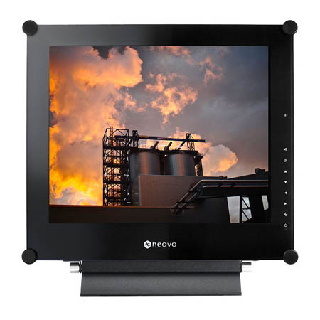 SX-17G AG Neovo 17" LCD Monitor NeoV Optical Glass 1280x1024 HDMI/VGA/DVI/BNC