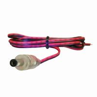 CA-1610-3FLQ-10 Seco-Larm Illuminated Power Connector 3ft Illuminated Pigtail Connector DC Plug - Pack of 10