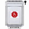 Show product details for G3A332NT-EN STI G3 Multipurpose Push Button No Camera White 14010 Flush without Sound Key-To-Reset No Text - English