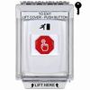 Show product details for G3A332RM-EN STI G3 Multipurpose Push Button No Camera White 14010 Flush without Sound Key-To-Reset Running Man Symbol - English