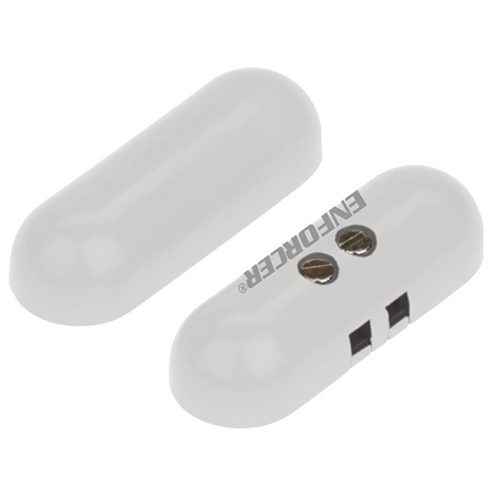 SM-4004-TQ/W Seco-Larm Capsule-Type Surface-Mount Closed Loop Magnetic Contact with Quick-Connect Terminal Block - White