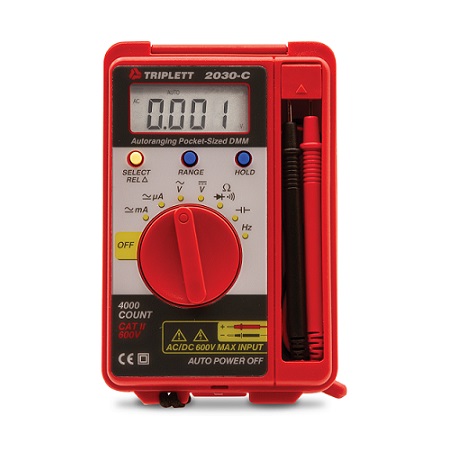 2030 Triplett Railroad Model 2030 Pocket Digital Multimeter
