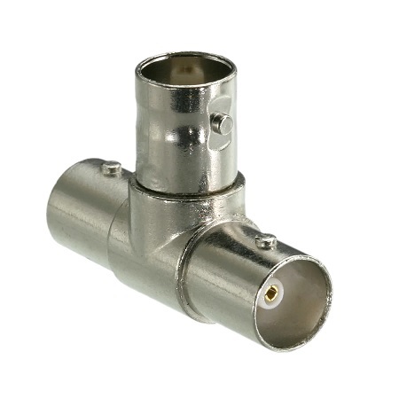 327-3TP Triplett BNC Adapter "T" Female/Female/Female 50 Ohm - 10 Pack
