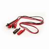 Show product details for 79-374 Triplett Universal 48" Test Leads with Insulated Screw-On Alligator Clips (Female Jack)