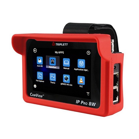 8066 Triplett CamView 4" IP Pro-8W HD CCTV Tester Wrist Mount