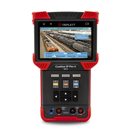 8073 Triplett CamView IP Pro-D 8073 AHD/TVI/CVI & IP Camera Tester
