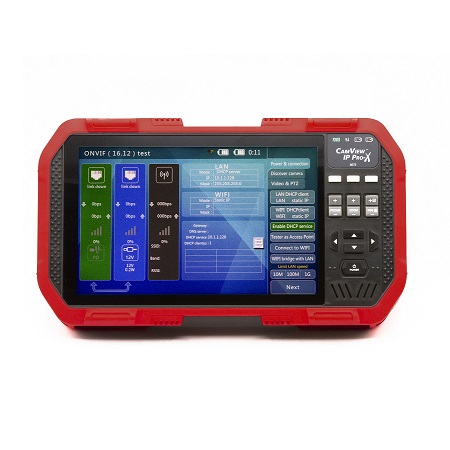 8075 Triplett CamView 7" IP Pro-X Security Camera Tester with Wifi