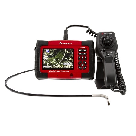 BR750 Triplett 5" Display, High Definition Articulating Videoscope