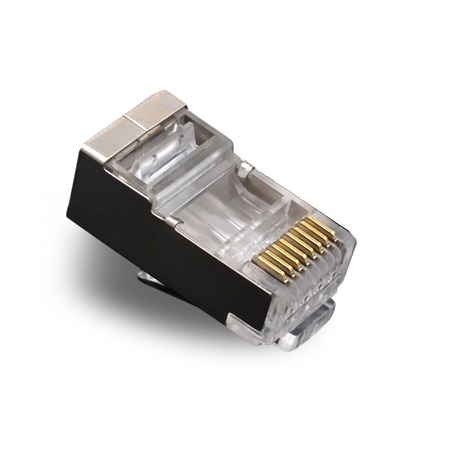 CAT6-HPPS-HP Triplett High Performance Modular CAT6 Shielded Connector Male - 100 Pack
