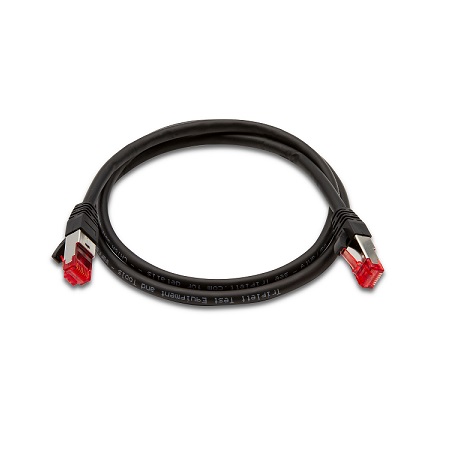 CAT6A-3BK Triplett CAT 6A 10GBPS Professional Grade SSTP 26AWG Patch Cable 3' - Black