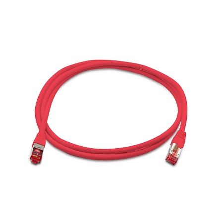 CAT6A-5RD Triplett CAT 6A 10GBPS Professional Grade SSTP 26AWG Patch Cable 5' - Red