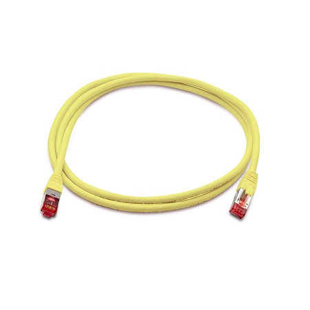 CAT6A-5YL Triplett CAT 6A 10GBPS Professional Grade SSTP 26AWG Patch Cable 5' - Yellow