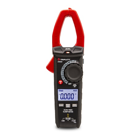CM650 Triplett 600A True RMS AC/DC Clamp Meter