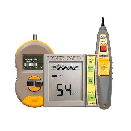 CPK1000IL2 Triplett Real World Certifier and Powel Panel CAT 5/6 Cable and Power Test Kit